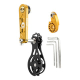 Maxbell Bike Chain Tensioner Single Speed Aluminum Chain Stabilizer for Folding Bike Style C