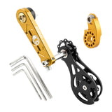 Maxbell Bike Chain Tensioner Single Speed Aluminum Chain Stabilizer for Folding Bike Style C