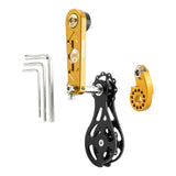Maxbell Bike Chain Tensioner Single Speed Aluminum Chain Stabilizer for Folding Bike Style C