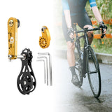Maxbell Bike Chain Tensioner Single Speed Aluminum Chain Stabilizer for Folding Bike Style C