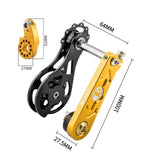Maxbell Bike Chain Tensioner Single Speed Aluminum Chain Stabilizer for Folding Bike Style C