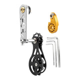 Maxbell Bike Chain Tensioner Single Speed Aluminum Chain Stabilizer for Folding Bike Style D