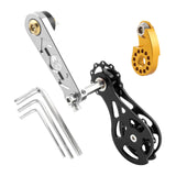 Maxbell Bike Chain Tensioner Single Speed Aluminum Chain Stabilizer for Folding Bike Style D