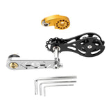 Maxbell Bike Chain Tensioner Single Speed Aluminum Chain Stabilizer for Folding Bike Style D