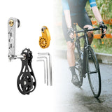 Maxbell Bike Chain Tensioner Single Speed Aluminum Chain Stabilizer for Folding Bike Style D