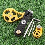Maxbell Bike Chain Tensioner Single Speed Aluminum Chain Stabilizer for Folding Bike Style E