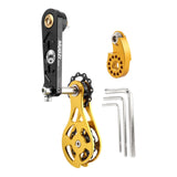 Maxbell Bike Chain Tensioner Single Speed Aluminum Chain Stabilizer for Folding Bike Style E