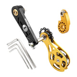 Maxbell Bike Chain Tensioner Single Speed Aluminum Chain Stabilizer for Folding Bike Style E