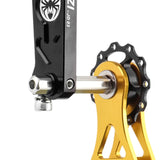 Maxbell Bike Chain Tensioner Single Speed Aluminum Chain Stabilizer for Folding Bike Style E