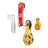 Maxbell Bike Chain Tensioner Single Speed Aluminum Chain Stabilizer for Folding Bike Style F