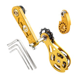 Maxbell Bike Chain Tensioner Single Speed Aluminum Chain Stabilizer for Folding Bike Style G