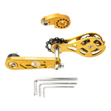 Maxbell Bike Chain Tensioner Single Speed Aluminum Chain Stabilizer for Folding Bike Style G