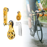 Maxbell Bike Chain Tensioner Single Speed Aluminum Chain Stabilizer for Folding Bike Style G