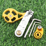 Maxbell Bike Chain Tensioner Single Speed Aluminum Chain Stabilizer for Folding Bike Style H