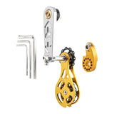 Maxbell Bike Chain Tensioner Single Speed Aluminum Chain Stabilizer for Folding Bike Style H