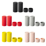 Maxbell 4x Bike Handlebar Tapes Anti Vibration Professional Silicone Handlebar Grips black