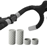 Maxbell 4x Bike Handlebar Tapes Anti Vibration Professional Silicone Handlebar Grips gray