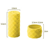 Maxbell 4x Bike Handlebar Tapes Anti Vibration Professional Silicone Handlebar Grips yellow