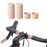 Maxbell 4x Bike Handlebar Tapes Anti Vibration Professional Silicone Handlebar Grips pink