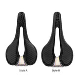 Maxbell 3D Printed Bike Seat Breathable for Men Women Shock Absorbing Bicycle Saddle Style A