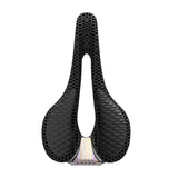 Maxbell 3D Printed Bike Seat Breathable for Men Women Shock Absorbing Bicycle Saddle Style A