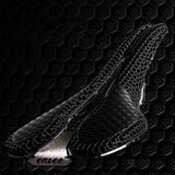 Maxbell 3D Printed Bike Seat Breathable for Men Women Shock Absorbing Bicycle Saddle Style A