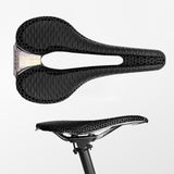 Maxbell 3D Printed Bike Seat Breathable for Men Women Shock Absorbing Bicycle Saddle Style B