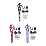 Maxbell Out Front Bike Computer Mount Speedometer Mount Bicycle Stem Handlebar Mount Black