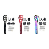 Maxbell Out Front Bike Computer Mount Speedometer Mount Bicycle Stem Handlebar Mount Black