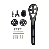 Maxbell Out Front Bike Computer Mount Speedometer Mount Bicycle Stem Handlebar Mount Black