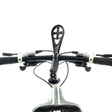 Maxbell Out Front Bike Computer Mount Speedometer Mount Bicycle Stem Handlebar Mount Black