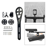 Maxbell Out Front Bike Computer Mount Speedometer Mount Bicycle Stem Handlebar Mount Black