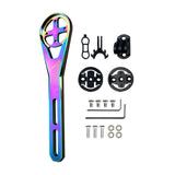 Maxbell Out Front Bike Computer Mount Speedometer Mount Bicycle Stem Handlebar Mount Colorful