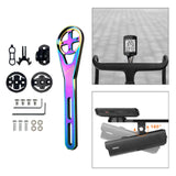 Maxbell Out Front Bike Computer Mount Speedometer Mount Bicycle Stem Handlebar Mount Colorful