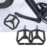 Maxbell Bicycle Pedals Hollow Out Pedals Bike Pedals for Folding Bike BMX City Bikes Black