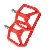 Maxbell Bicycle Pedals Hollow Out Pedals Bike Pedals for Folding Bike BMX City Bikes Red