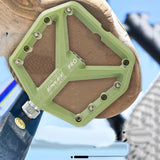 Maxbell Bicycle Pedals Hollow Out Pedals Bike Pedals for Folding Bike BMX City Bikes Green