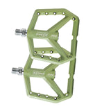 Maxbell Bicycle Pedals Hollow Out Pedals Bike Pedals for Folding Bike BMX City Bikes Green