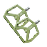 Maxbell Bicycle Pedals Hollow Out Pedals Bike Pedals for Folding Bike BMX City Bikes Green