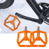 Maxbell Bicycle Pedals Hollow Out Pedals Bike Pedals for Folding Bike BMX City Bikes Orange