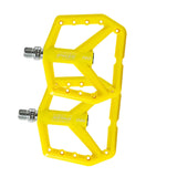 Maxbell Bicycle Pedals Hollow Out Pedals Bike Pedals for Folding Bike BMX City Bikes Yellow