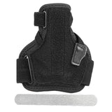 Maxbell Thumb Support Brace Strap Comfortable Left or Right Hands Thumb Spica Splint All Black