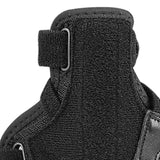 Maxbell Thumb Support Brace Strap Comfortable Left or Right Hands Thumb Spica Splint All Black