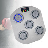 Maxbell Music Boxing Training Machine Wall Mount Electronic Music Boxing Wall Target Grey