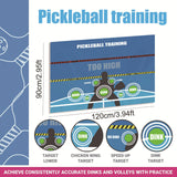 Maxbell Pickleball Dink Pad Pickleball Training Poster Mat for Pickleball Dink Train