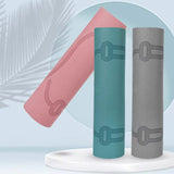 Maxbell Jump Rope Mat Non Slip Shockproof Skipping Mat Yoga Mat Fitness Exercise Mat Blue