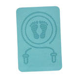 Maxbell Jump Rope Mat Non Slip Shockproof Skipping Mat Yoga Mat Fitness Exercise Mat Blue