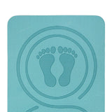 Maxbell Jump Rope Mat Non Slip Shockproof Skipping Mat Yoga Mat Fitness Exercise Mat Blue