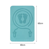 Maxbell Jump Rope Mat Non Slip Shockproof Skipping Mat Yoga Mat Fitness Exercise Mat Blue