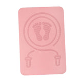 Maxbell Jump Rope Mat Non Slip Shockproof Skipping Mat Yoga Mat Fitness Exercise Mat Pink